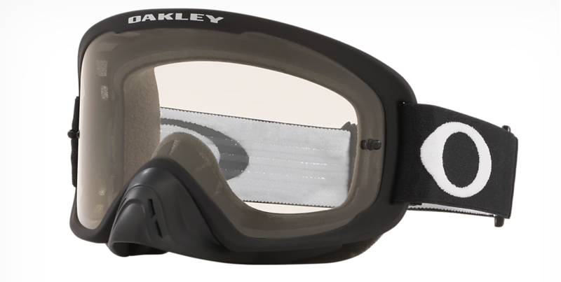 Oakley O Frame 2 Pro MX Performance Goggles Matte Black/Clear-1